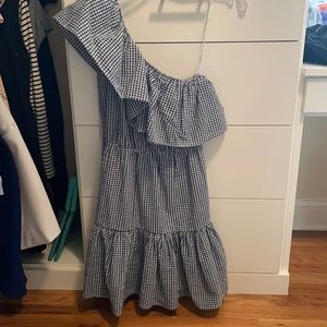 One shoulder sun dress